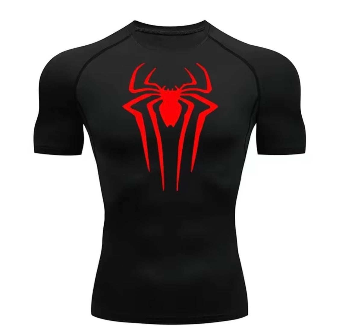 Short Sleeve Spiderman Compression Shirt – Gotham's Tailor