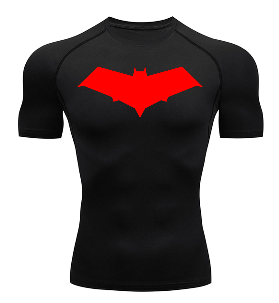 Short Sleeve Batman Compression Shirt – Gotham's Tailor