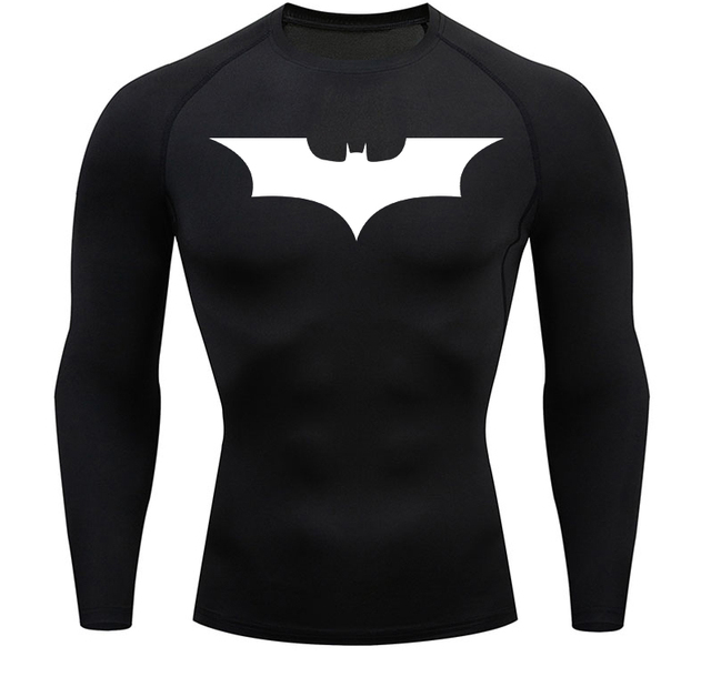 Long Sleeve Batman Compression Shirt – Gotham's Tailor