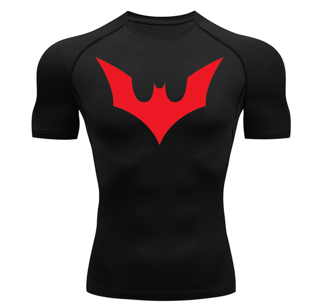 Short Sleeve Batman Beyond Compression Shirt – Gotham's Tailor